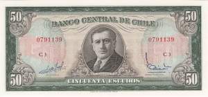 50 Escudso Chile p140a-3